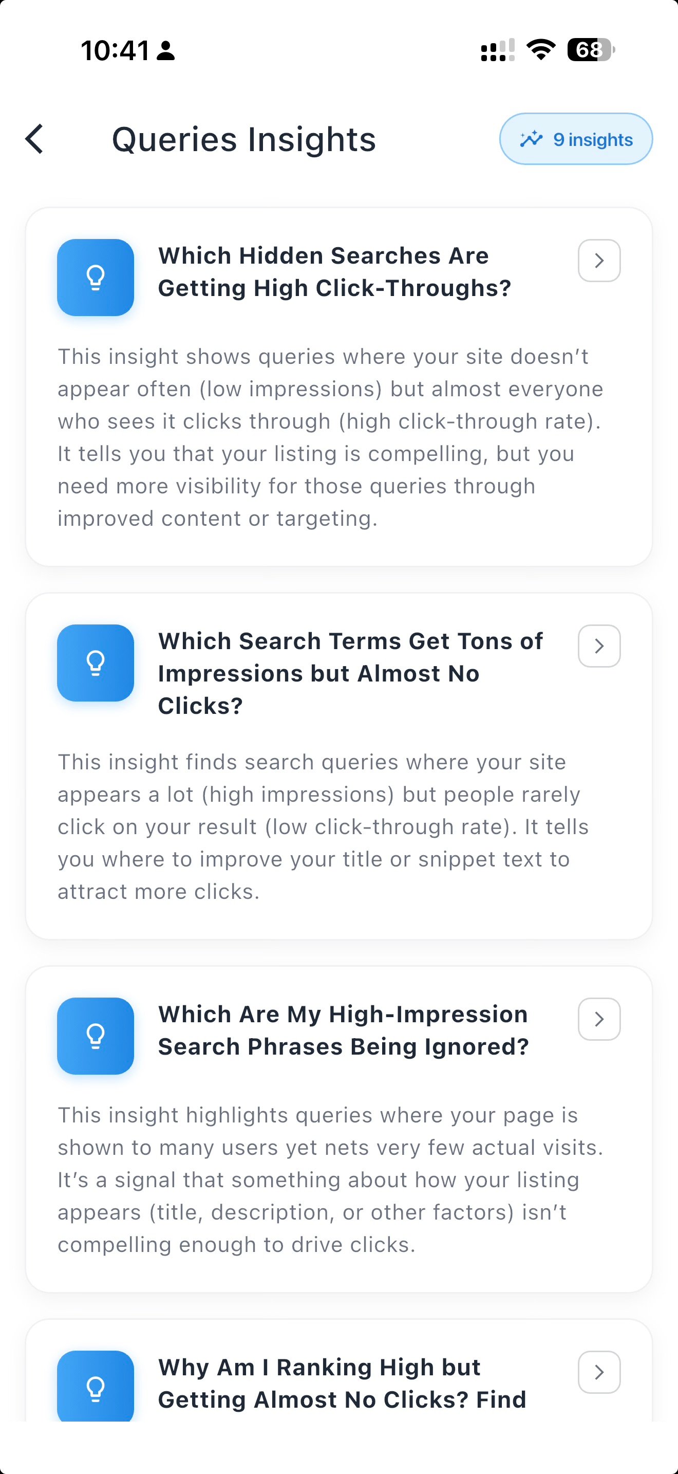 AI-Powered Search Insights
